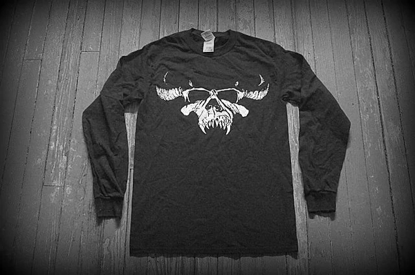 DANZIG - Skull Logo - Two Sided Printed Long Sleeve T-Shirt